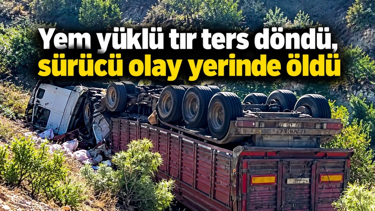 Beyşehir Antalya kara yolunda feci kaza!