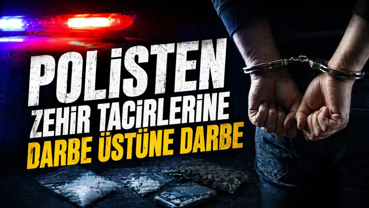 Beyşehir Emniyeti&rsquo;nden uyuşturucuya ge&ccedil;it yok