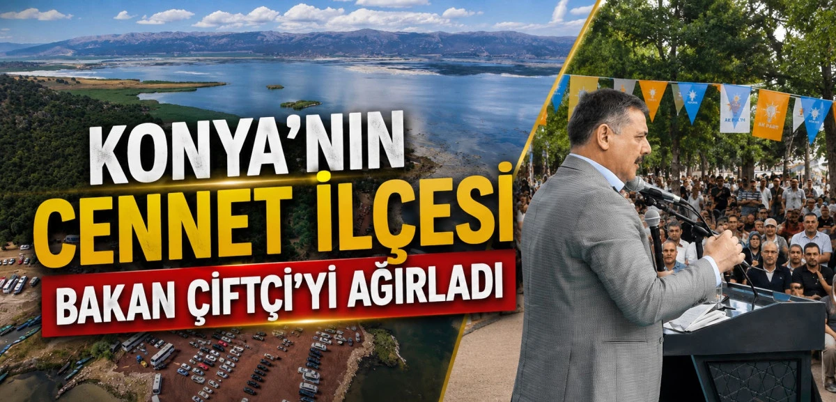 Beyşehir G&ouml;l&uuml; kıyısında danışma meclisi toplantısı