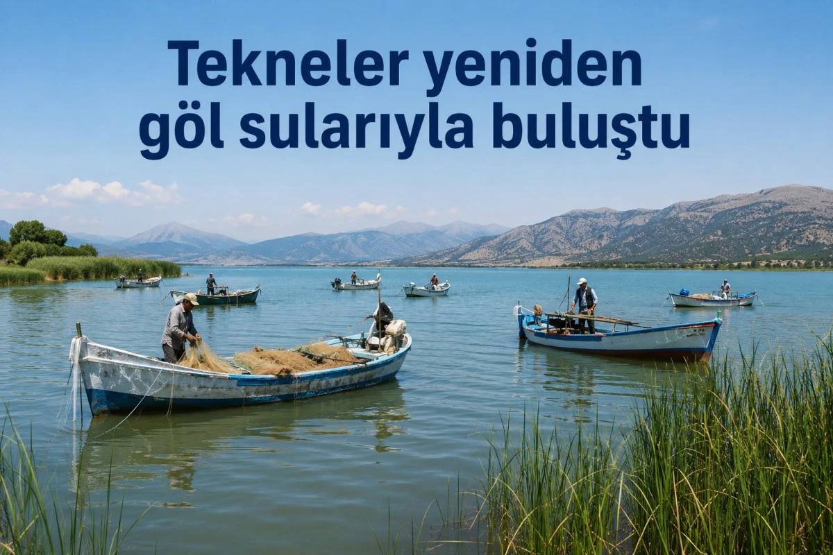 Beyşehir G&ouml;l&uuml;&rsquo;nde balık&ccedil;ılar yeni av sezonunu &ldquo;vira bismillah&rdquo; diyerek a&ccedil;tı