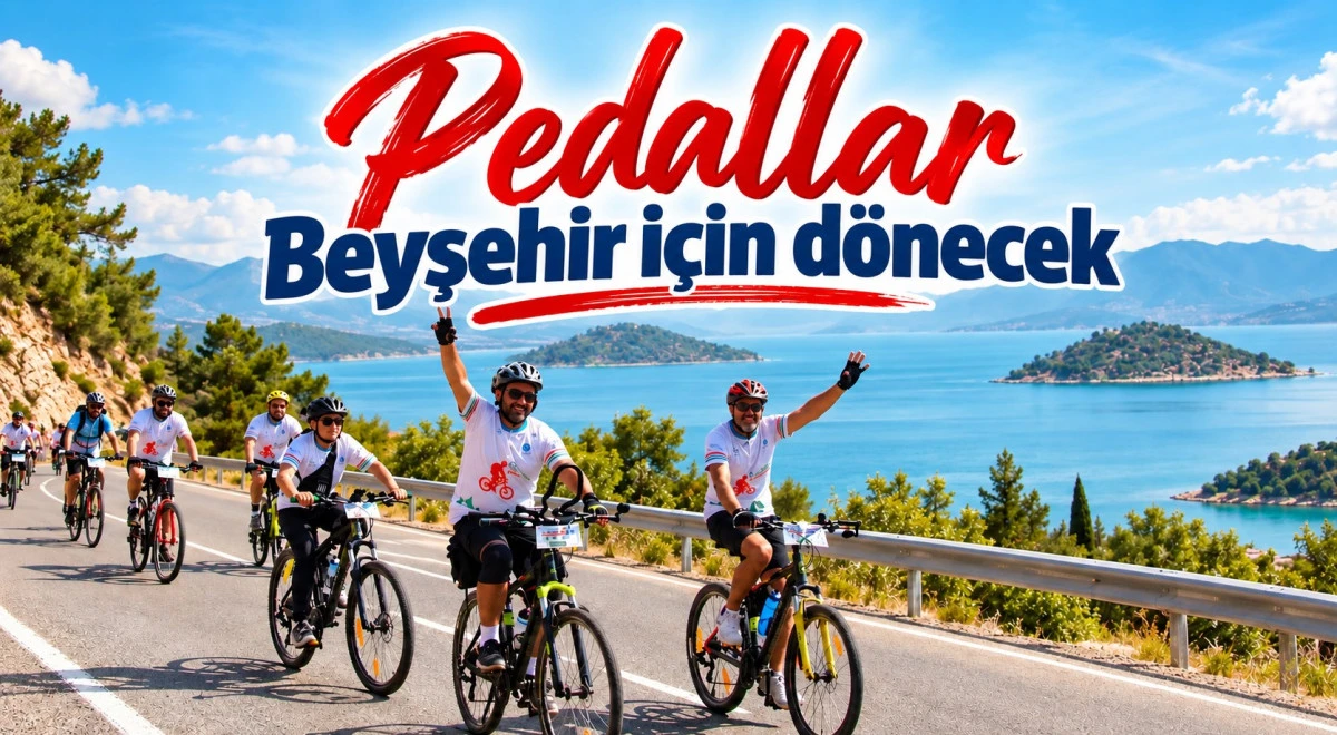 Beyşehir'de bisiklet zamanı