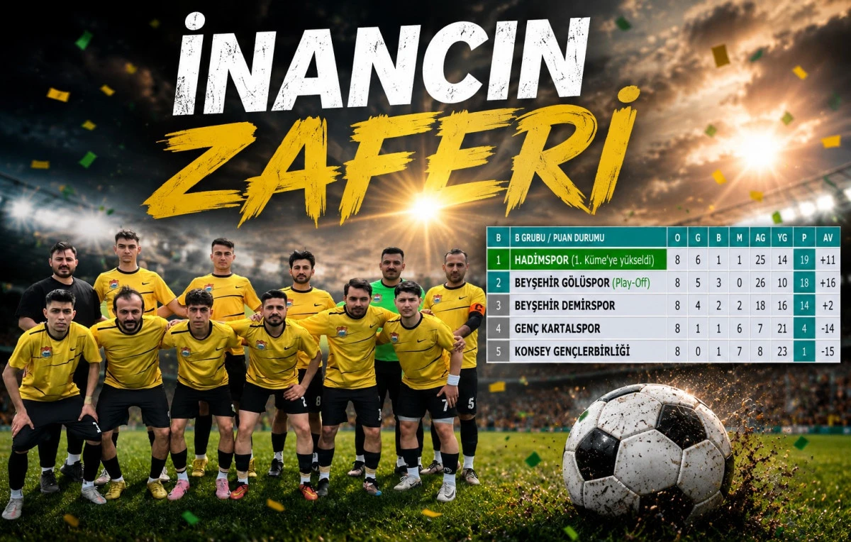 Beyşehir G&ouml;l&uuml;spor namağlup Play-Off'ta