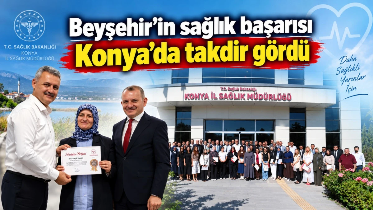 Beyşehir KETEM&rsquo;in başarısı teşekk&uuml;r belgesiyle ta&ccedil;landı