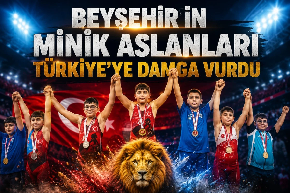 Beyşehir Minderde Tarih Yazdı: 3 Madalya Birden
