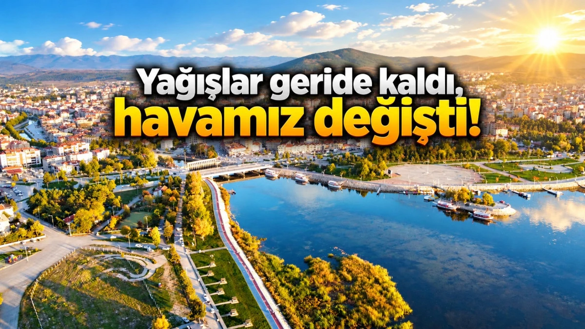 Beyşehir ve &ccedil;evresinde hava ısınıyor! Ilık g&uuml;nler kapıda