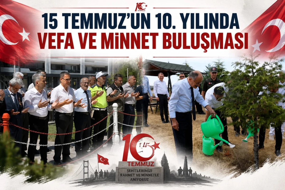 Beyşehir'de 15 Temmuz Şehitleri Rahmetle Anıldı