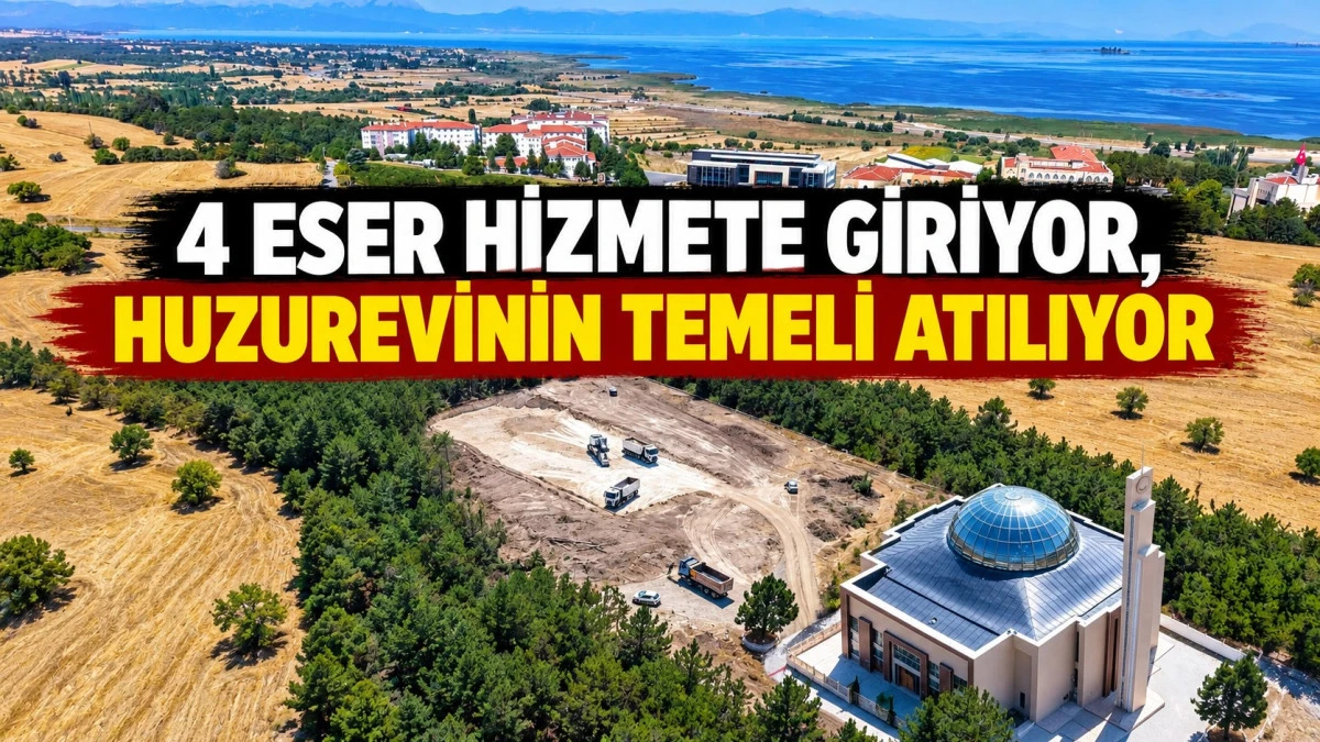 Beyşehir&rsquo;de A&ccedil;ılış ve Temel Atma Maratonu!
