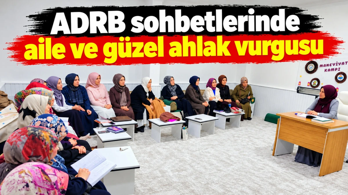 Beyşehir&rsquo;de aile ve değerler &uuml;zerine sohbetler s&uuml;r&uuml;yor