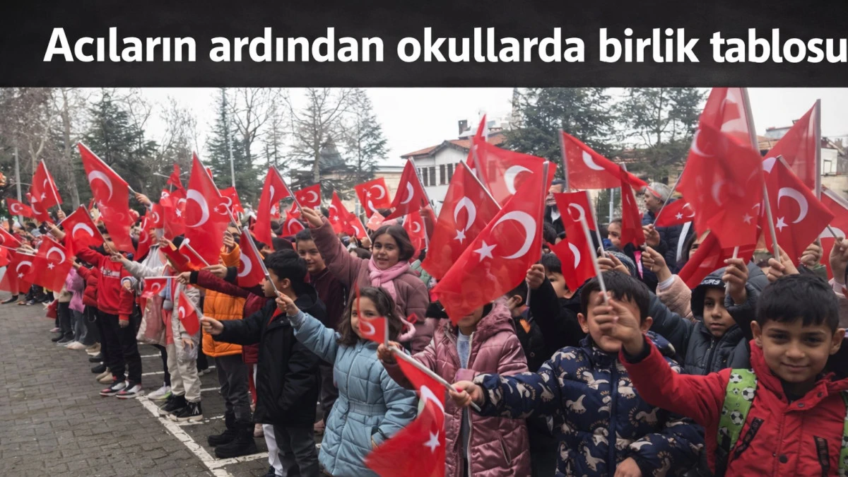 Beyşehir&rsquo;de bayrak altında birlik mesajı