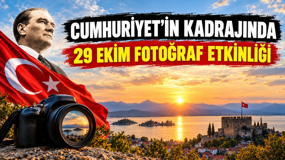 Beyşehir&rsquo;de Cumhuriyet Bayramı Fotoğraf Etkinliği