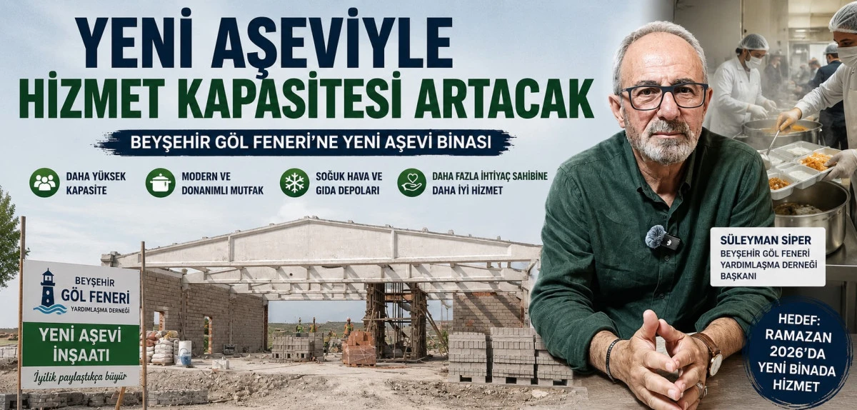 Beyşehir&rsquo;de hayırseverlerin eseri y&uuml;kseliyor