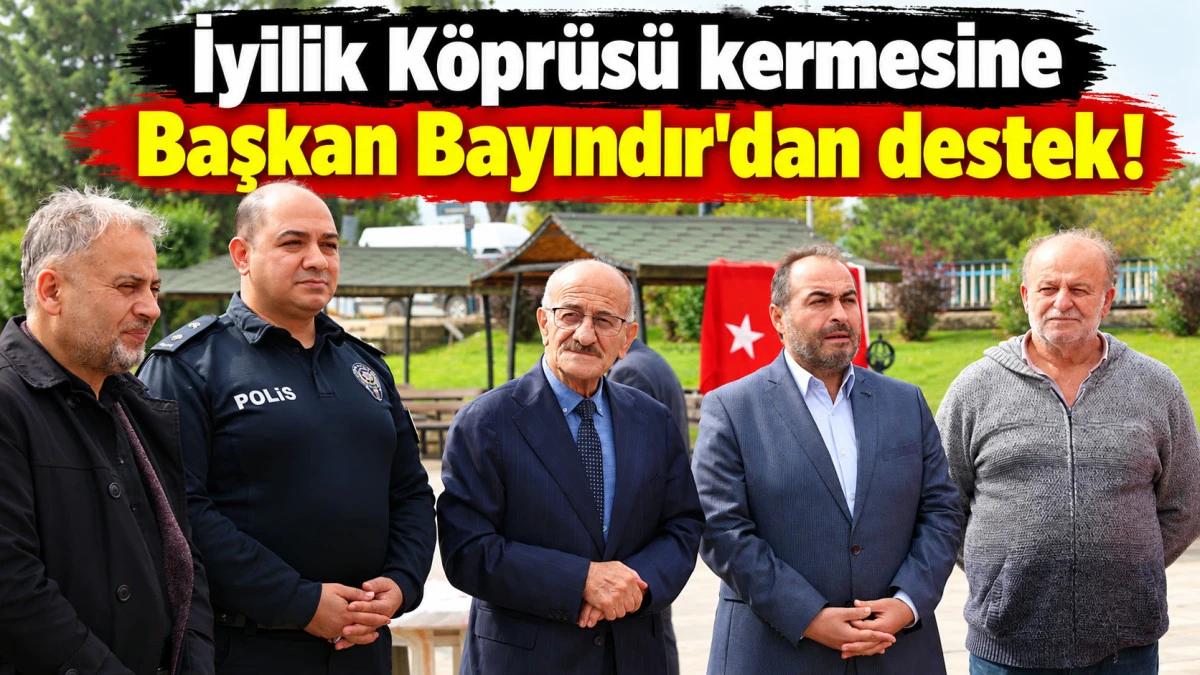 Beyşehir&rsquo;de İyilik K&ouml;pr&uuml;s&uuml; kermesine destek &ccedil;ağrısı