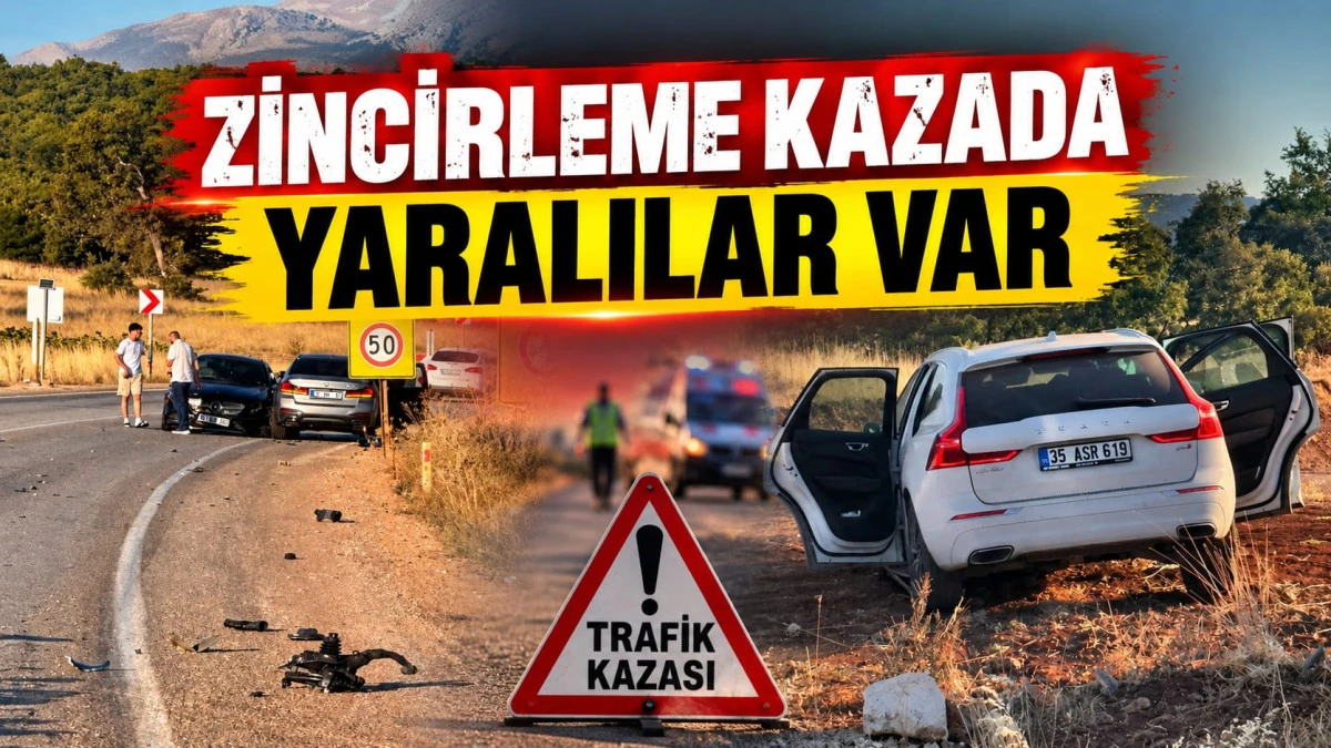 Beyşehir&rsquo;de korkutan kaza! 6 yaralı