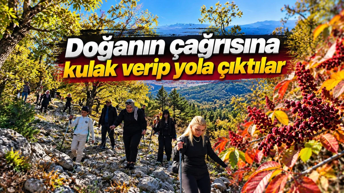 Beyşehir&rsquo;de Patikalar Aşıldı, Sonbahar Keşfedildi
