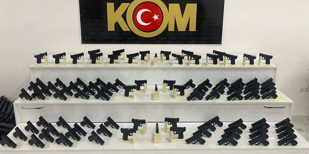 Beyşehir'de polisten dev silah operasyonu