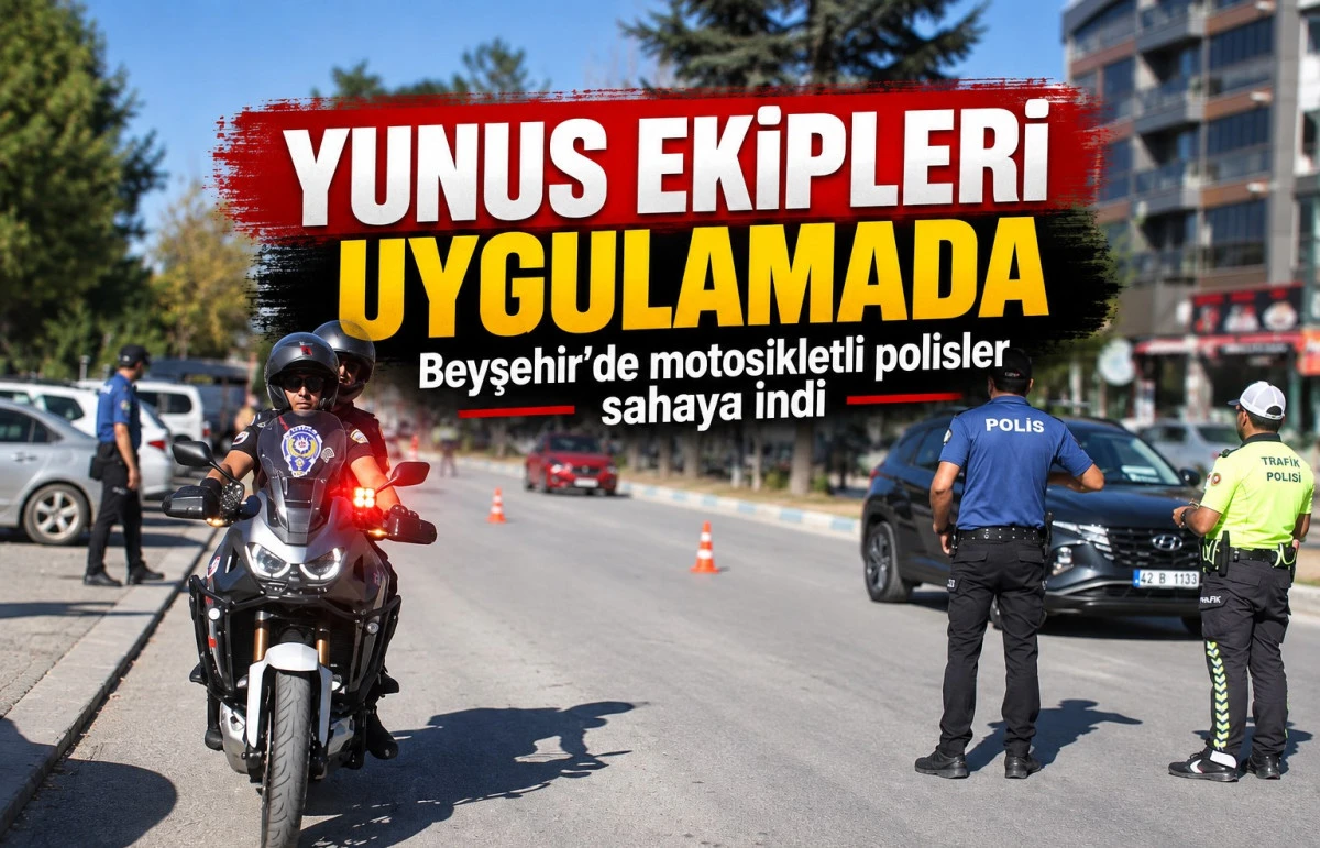 Beyşehir&rsquo;de Şahinlerden sonra Yunuslar da g&ouml;rev başında