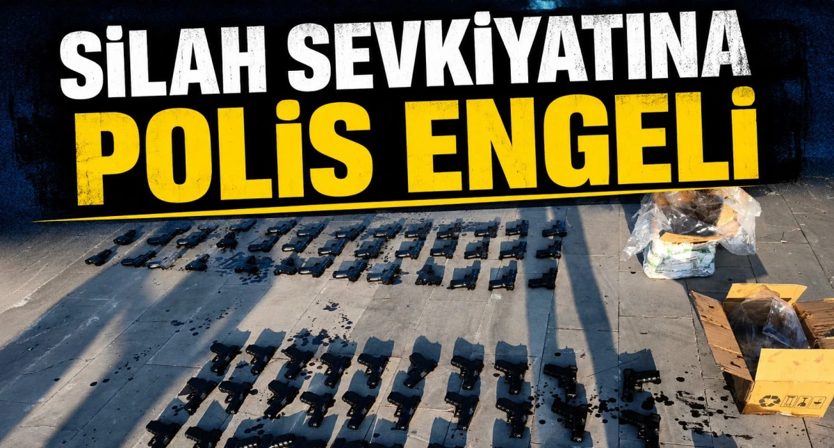 Beyşehir'de silah operasyonu! 70 tabanca ele ge&ccedil;irildi