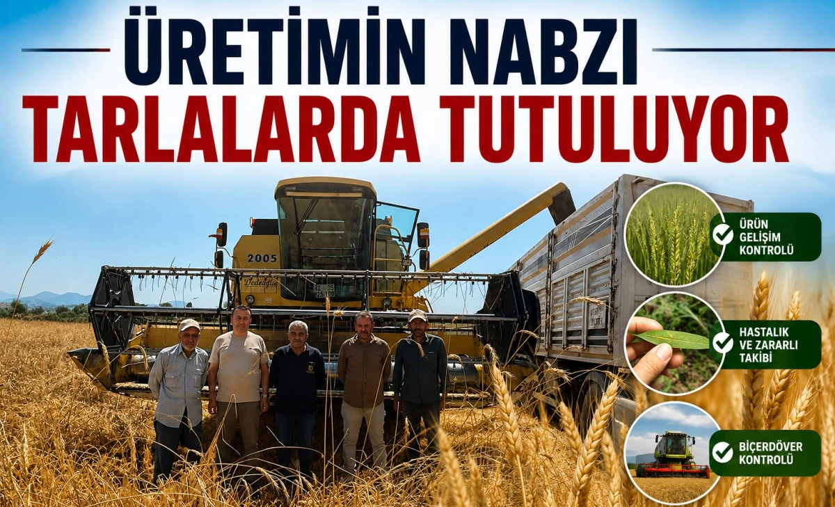 Beyşehir'de tarım arazileri yakın takipte