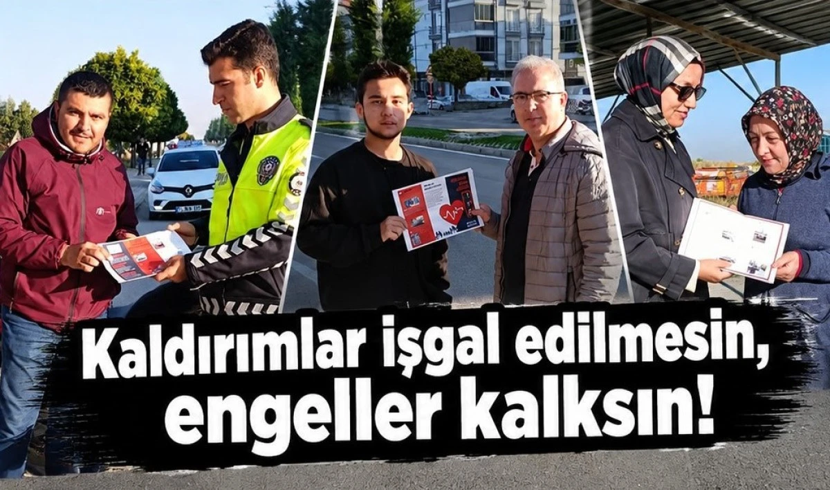 Beyşehir&rsquo;de &ldquo;Trafikte Beni G&ouml;r&uuml;n&rdquo; farkındalığı