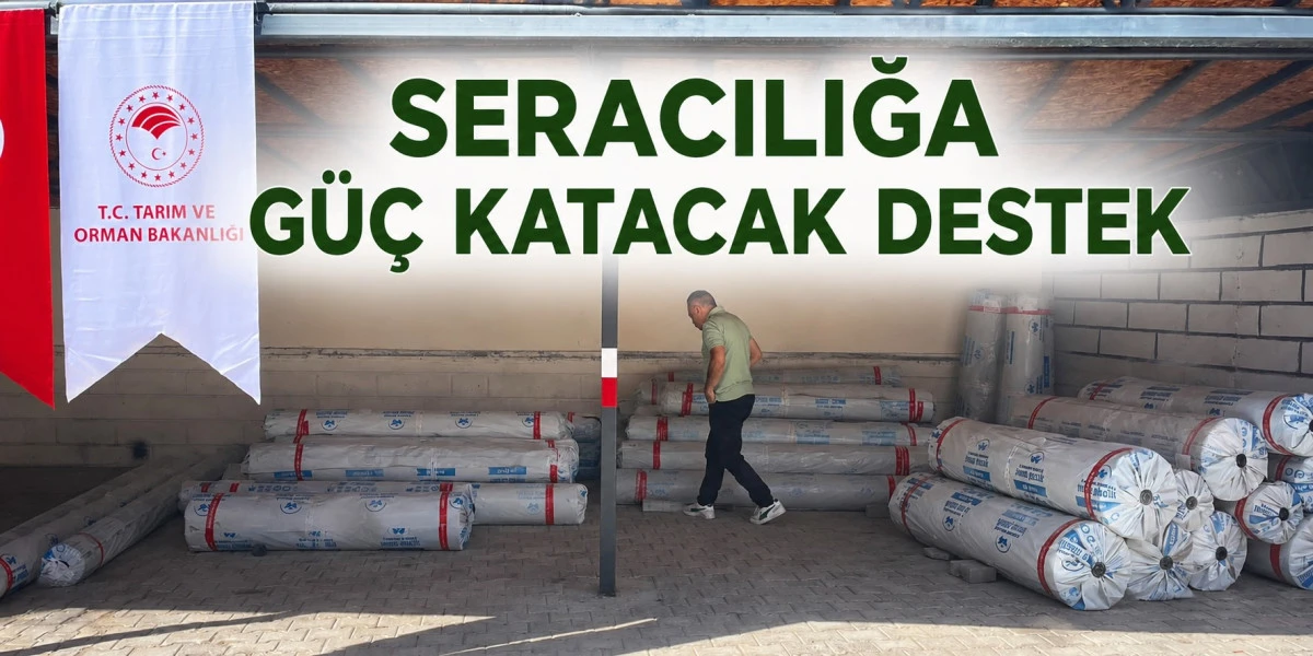 Beyşehir&rsquo;de &uuml;reticilerin sera &ouml;rt&uuml;leri yenilendi