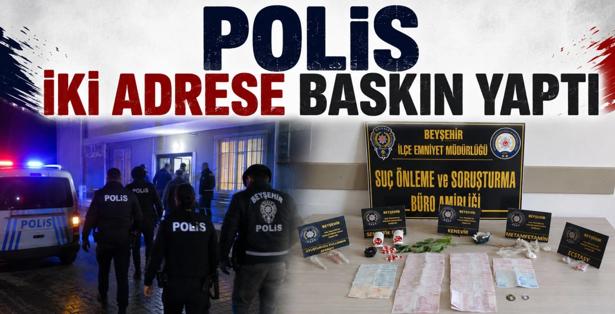 Beyşehir&rsquo;de uyuşturucu operasyonu: 1 kişi tutuklandı