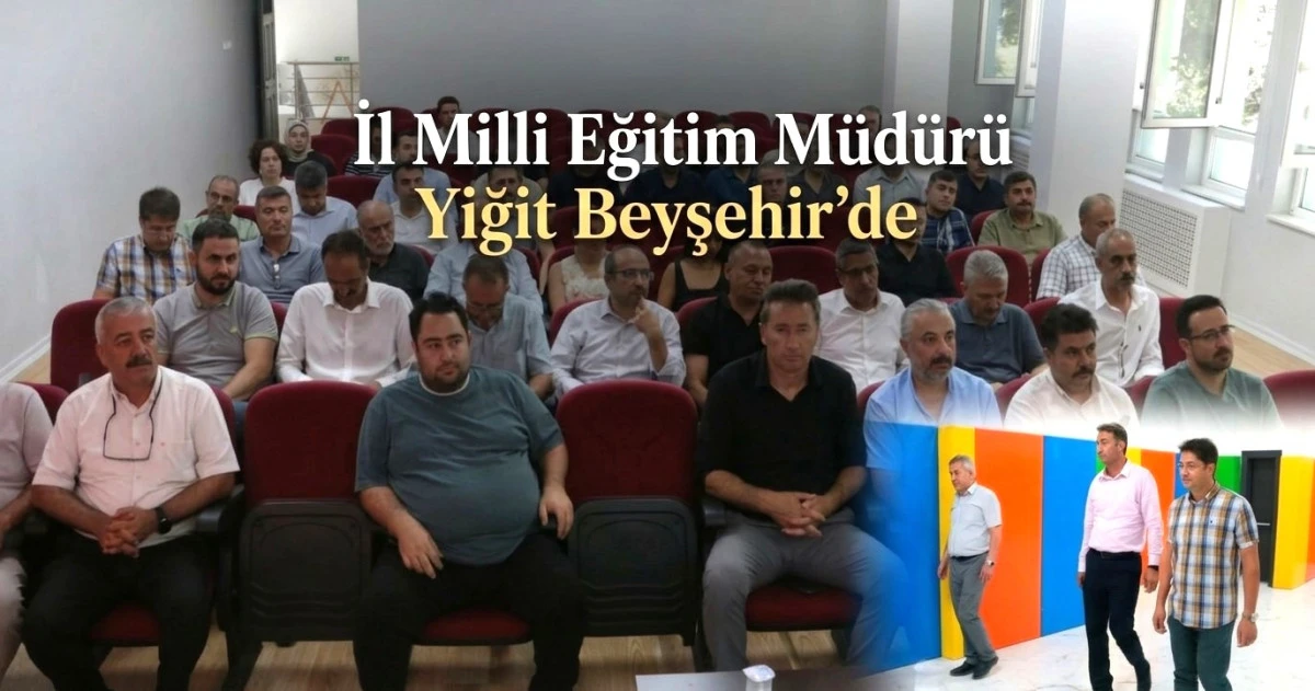 Beyşehir&rsquo;de yeni eğitim yılı mesaisi