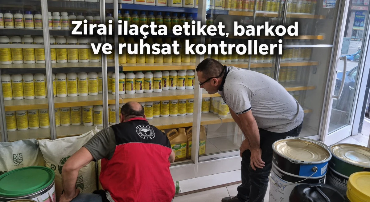 Beyşehir&rsquo;de zirai ila&ccedil; bayilerine denetim