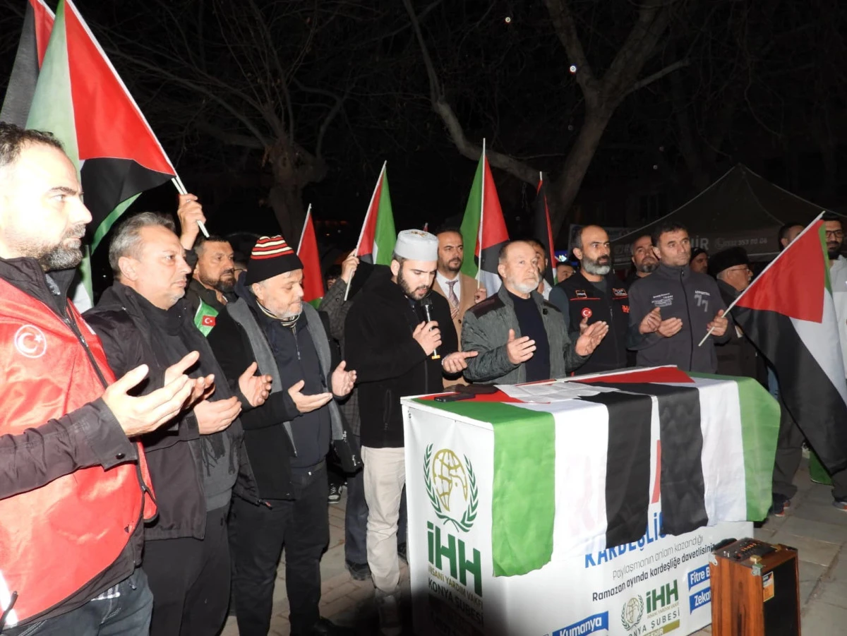 Beyşehir&rsquo;den Mescid-i Aksa i&ccedil;in g&uuml;&ccedil;l&uuml; ses