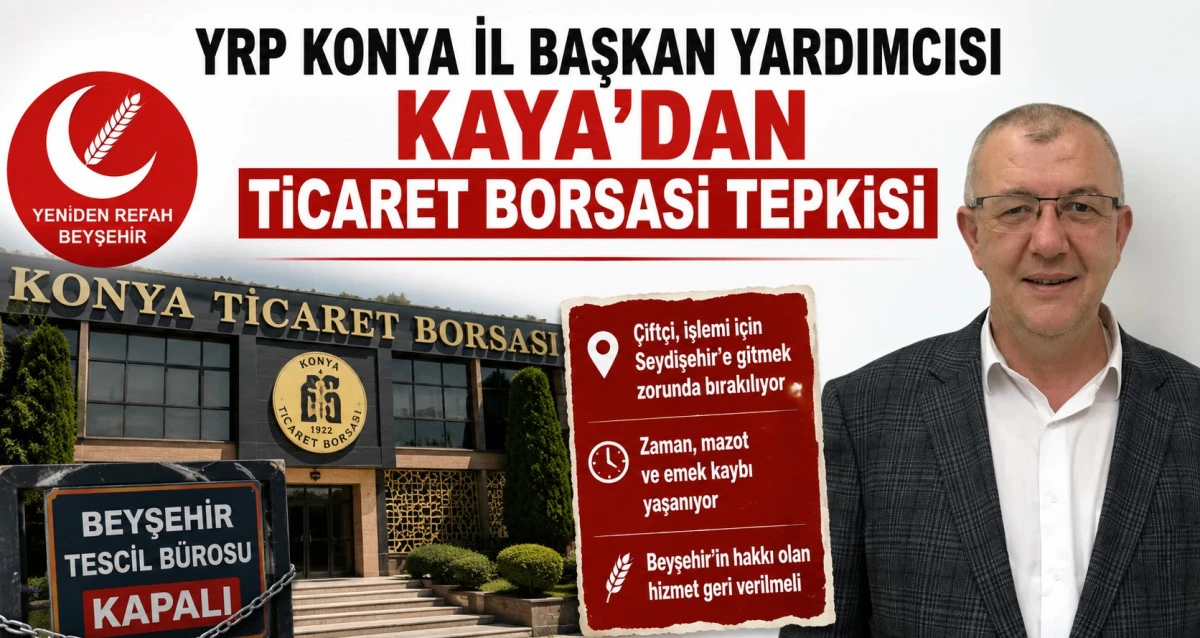 "Beyşehir'e bunu yaşatmaya kimsenin hakkı yok"
