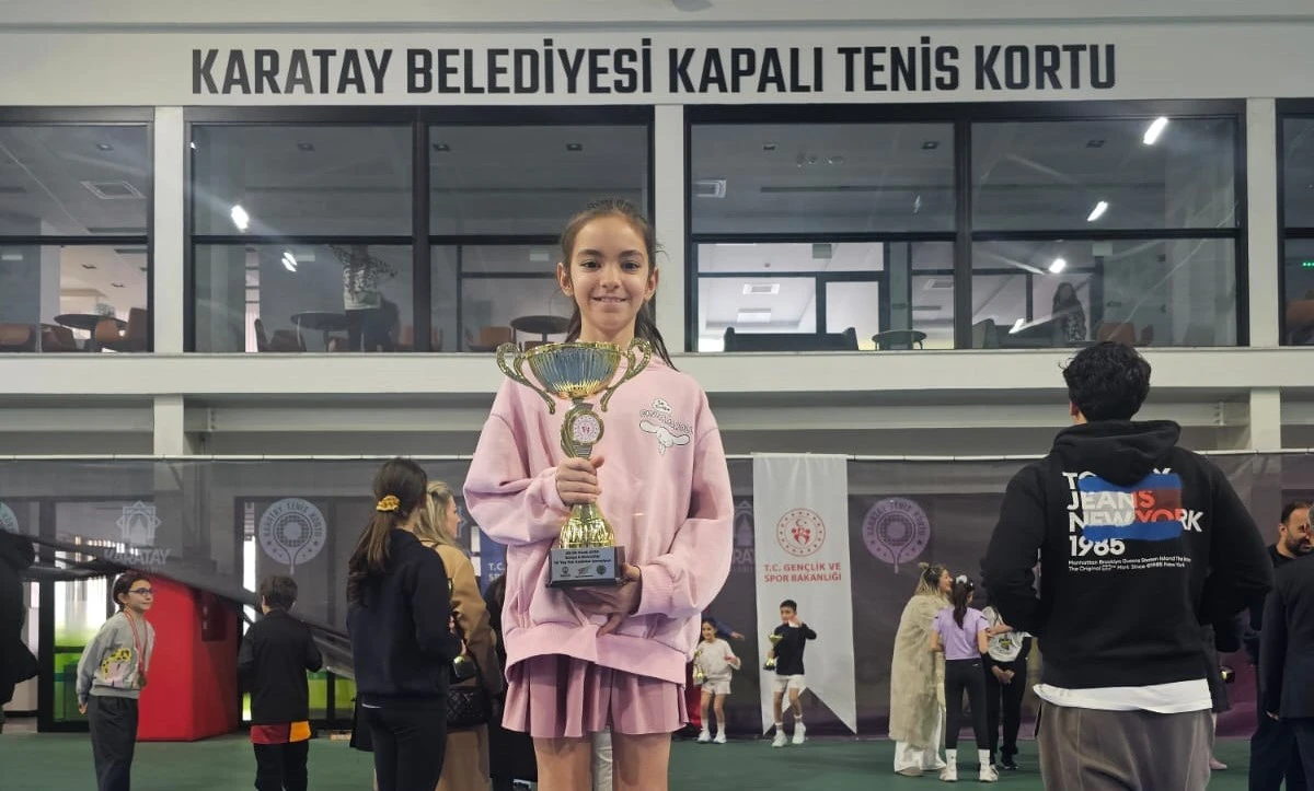 Beyşehir&rsquo;in minik raketinden b&uuml;y&uuml;k başarı