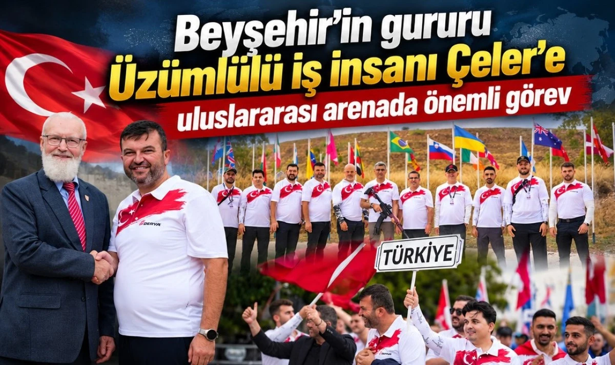 Beyşehirli iş insanı Mehmet &Ccedil;eler, IPSC T&uuml;rkiye Başkanı oldu