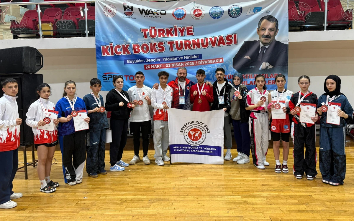 Beyşehirli sporcular madalyaları topladı