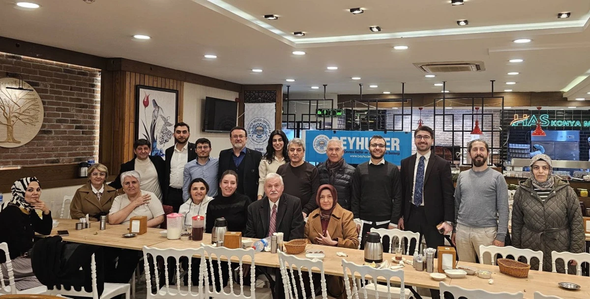 Beyşehirliler İstanbul'da g&ouml;n&uuml;l sofrasında