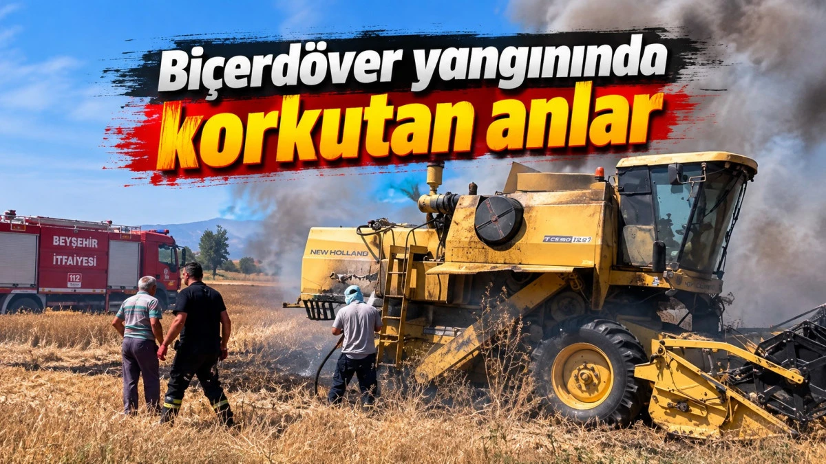 Bi&ccedil;erd&ouml;verler alevlere teslim olmaktan kurtarıldı