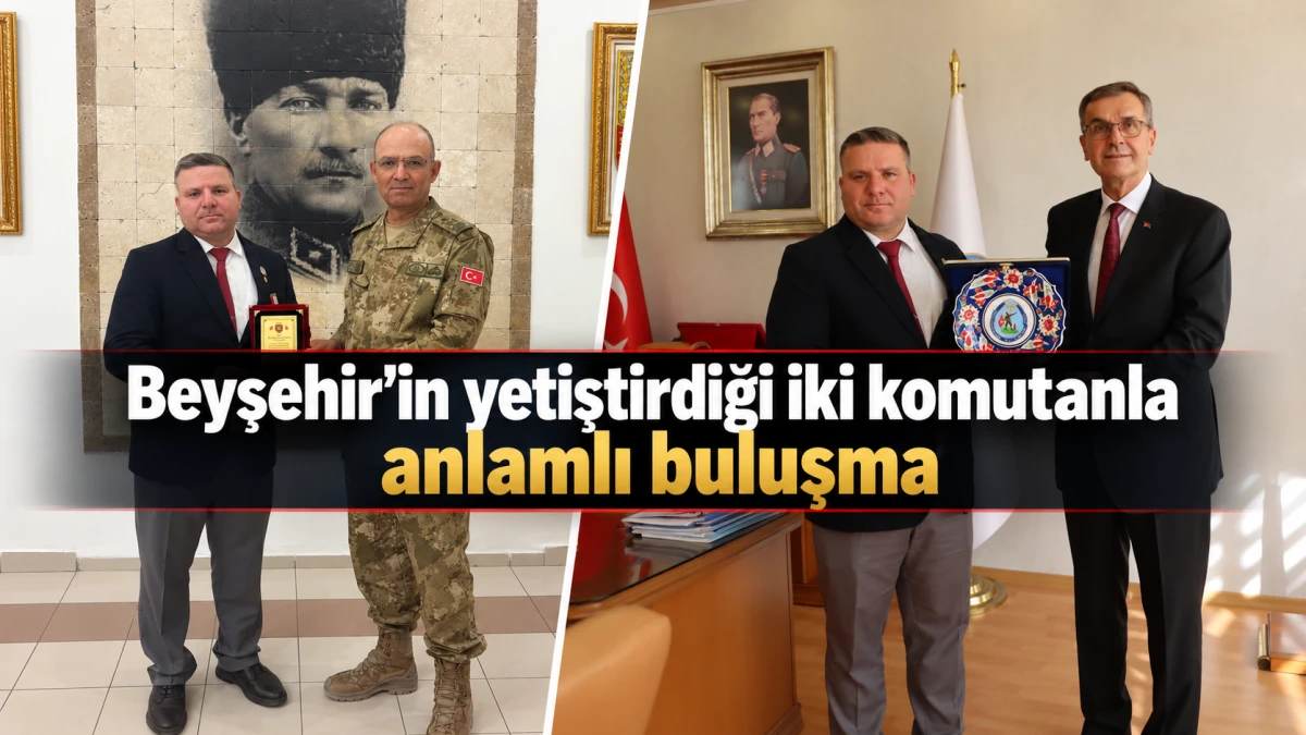 Bir gazi, iki Beyşehirli paşa! Ankara&rsquo;da vefa buluşması