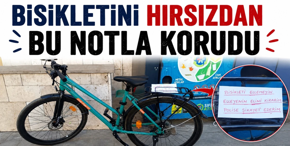 Bu bisiklete dokunmadan &ouml;nce notu okuyun!