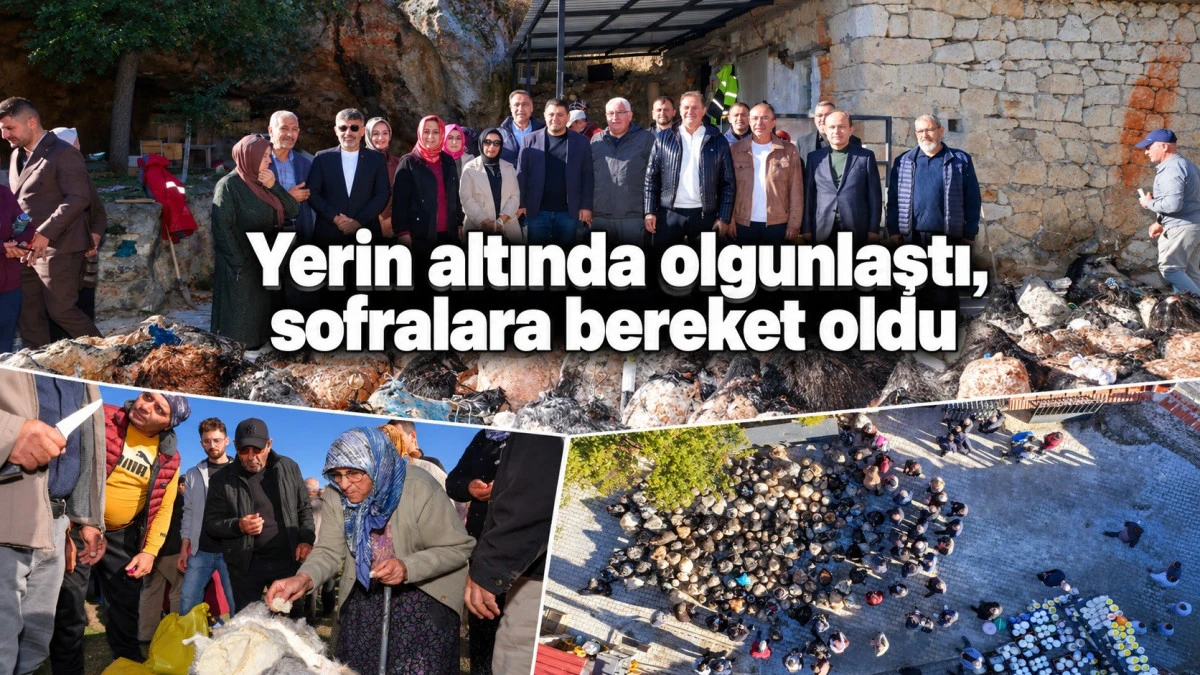 Bu peynirin sırrı aylarca mağarada saklı