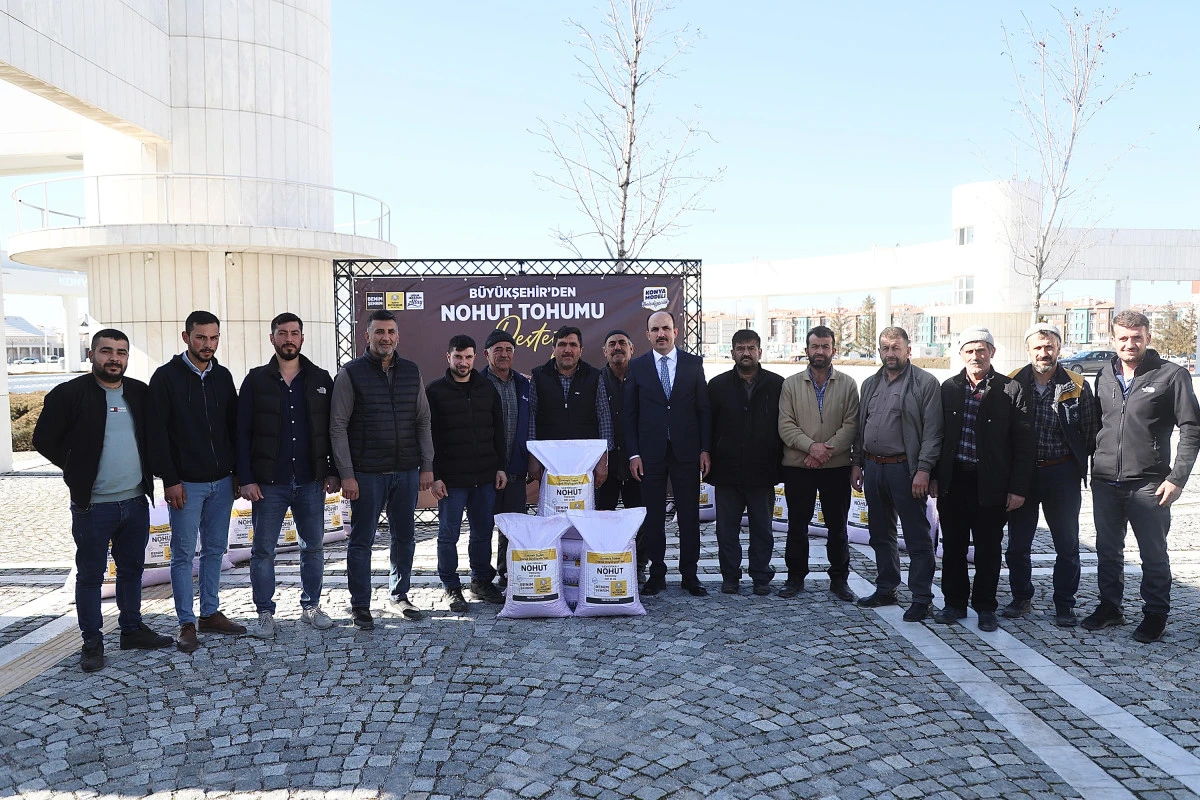 B&uuml;y&uuml;kşehir'den 31 il&ccedil;eye tohum desteği