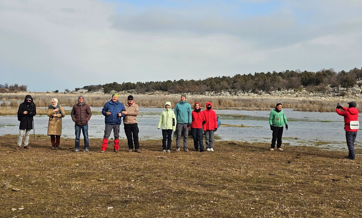 Coşan pınarlar, Beyşehir&rsquo;de doğaseverleri buluşturdu