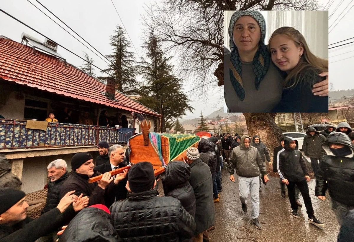 Derebucak'ta y&uuml;rek yakan cenaze