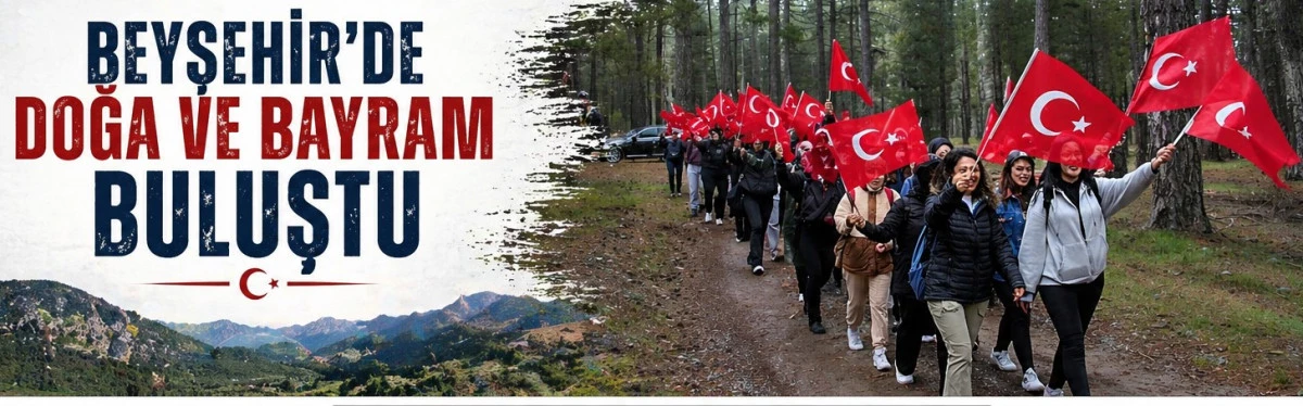 Doğada milli coşku!