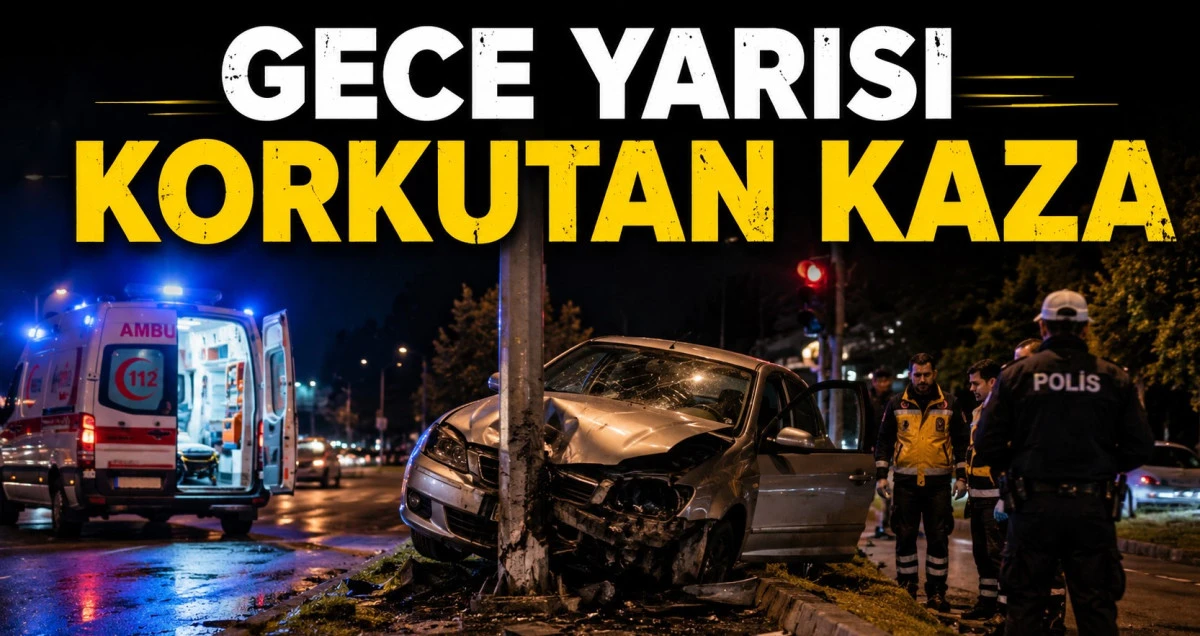 Drammen Kavşağı&rsquo;nda korku dolu anlar