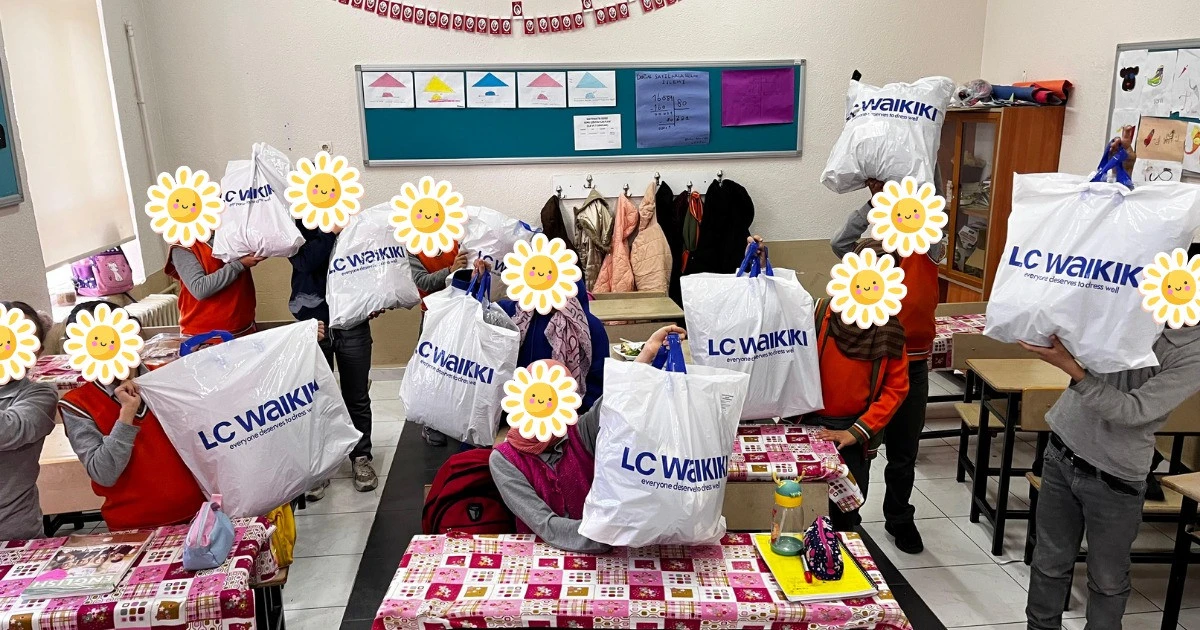 Eğitime destek, &ouml;ğrencilere moral