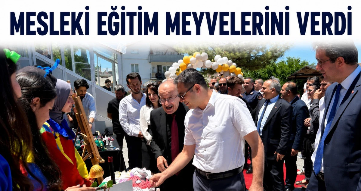 Emek ve &uuml;retim sergide ta&ccedil;landı