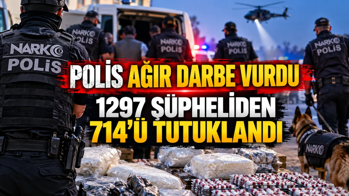 Emniyet zehir tacirlerine soluk aldırmıyor
