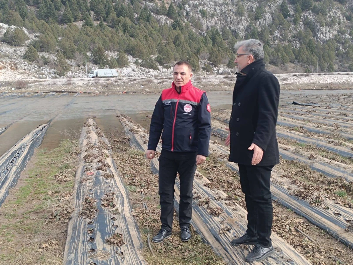 Gembos Ovası&rsquo;nda taşkın sonrası inceleme