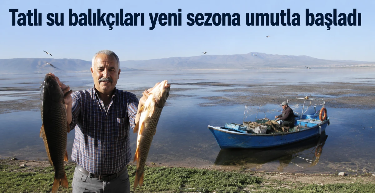 G&ouml;lde av sezonu a&ccedil;ıldı, ağlar balıkla doldu