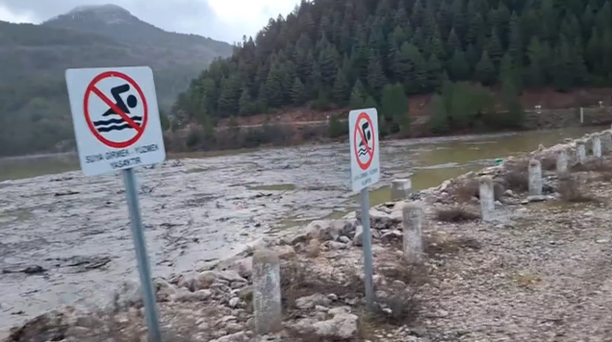 G&ouml;le 70 kilometrelik can suyu yolculuğu