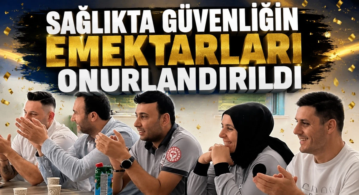 G&uuml;venliğin kahramanlarına anlamlı kutlama