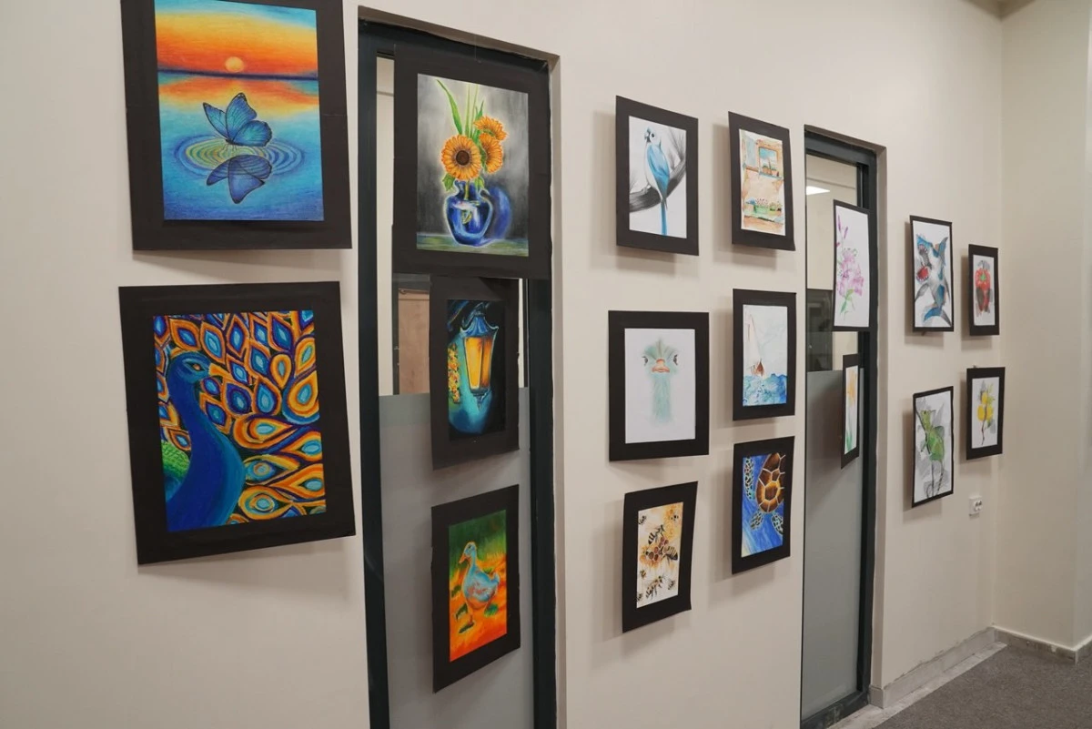 G&uuml;z d&ouml;nemi sonu at&ouml;lye sergisi